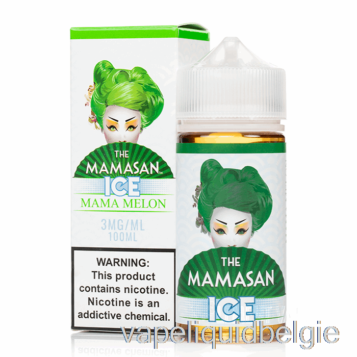 Vape Vloeibaar Ijs Mama Meloen - De Mamasan E-vloeistof - 100ml 0mg